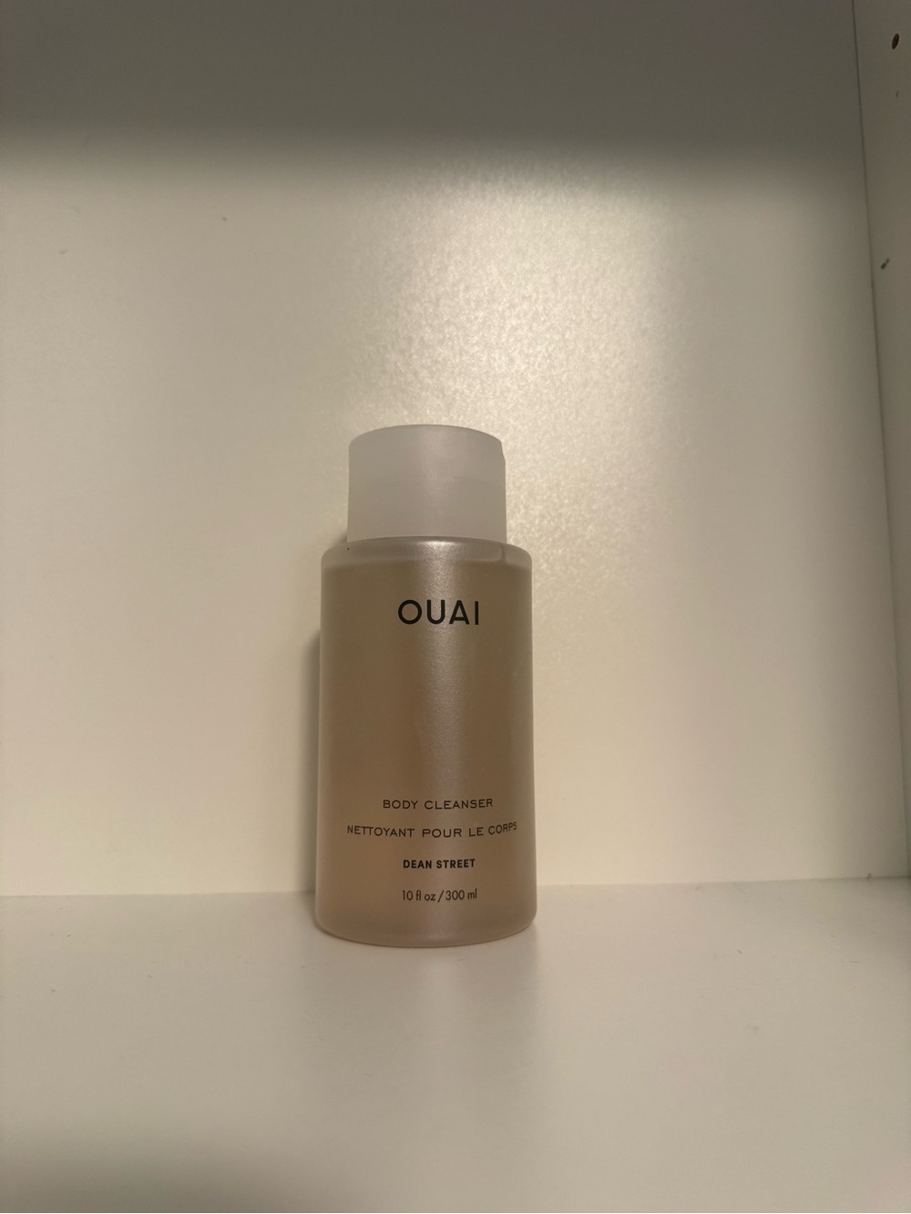 OUAI Nude Cream Body Cleanser Bottle